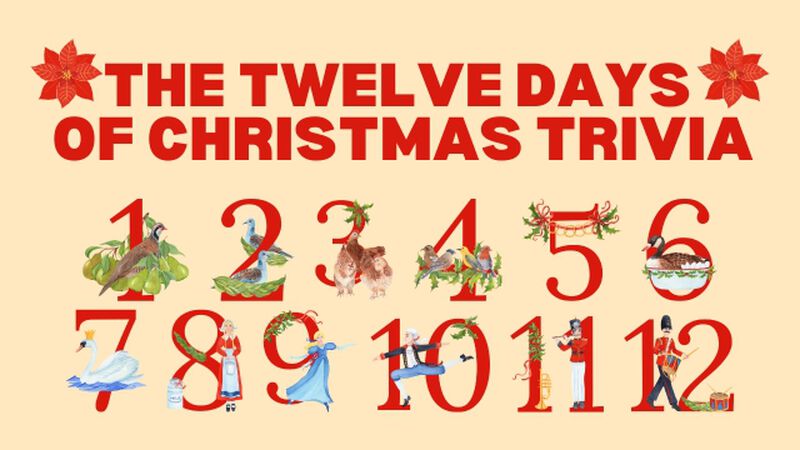 The Twelve Days Of Christmas Trivia